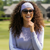 Purple & White UV Protective Pullover