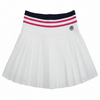 Sarah Flair Skort- White