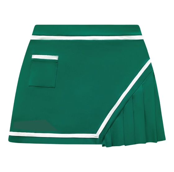 Olivia Skort — women’s luxury activewear skort designed for golf, tennis, and pickleball, featuring a flattering fit, flowy movement, and premium performance fabric.