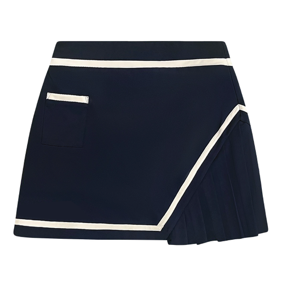 Olivia Skort — women’s luxury activewear skort designed for golf, tennis, and pickleball, featuring a flattering fit, flowy movement, and premium performance fabric.