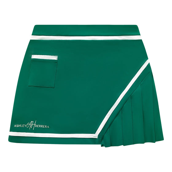 Olivia Skort — women’s luxury activewear skort designed for golf, tennis, and pickleball, featuring a flattering fit, flowy movement, and premium performance fabric.