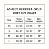 Activewear Skort Size Chart