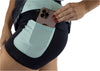 Navy & Light Blue Snake Skort Ashley Herrera Pocket for phone. Tennis, Golf, & Pickleball fashionable Activewear. 