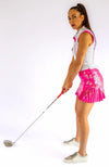 Pink Snake Skort Ashley Herrera